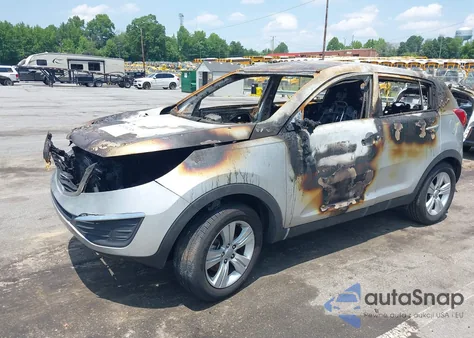 2013 Kia Sportage Lx z USA, uszkodzony, nr VIN KNDPB3A22D7432595